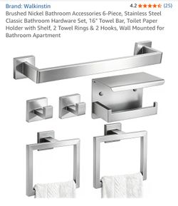 Bathroom Towel Rack Kit
