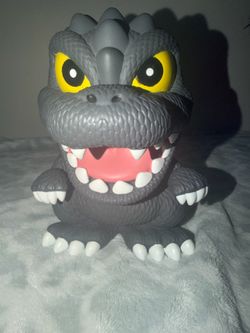 Godzilla piggy bank