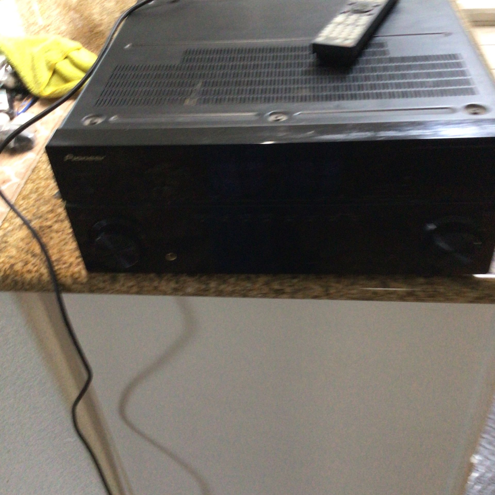 Pioneer Receiver works Very Good With Remote Control Model VSX. 1120k 400 Watts