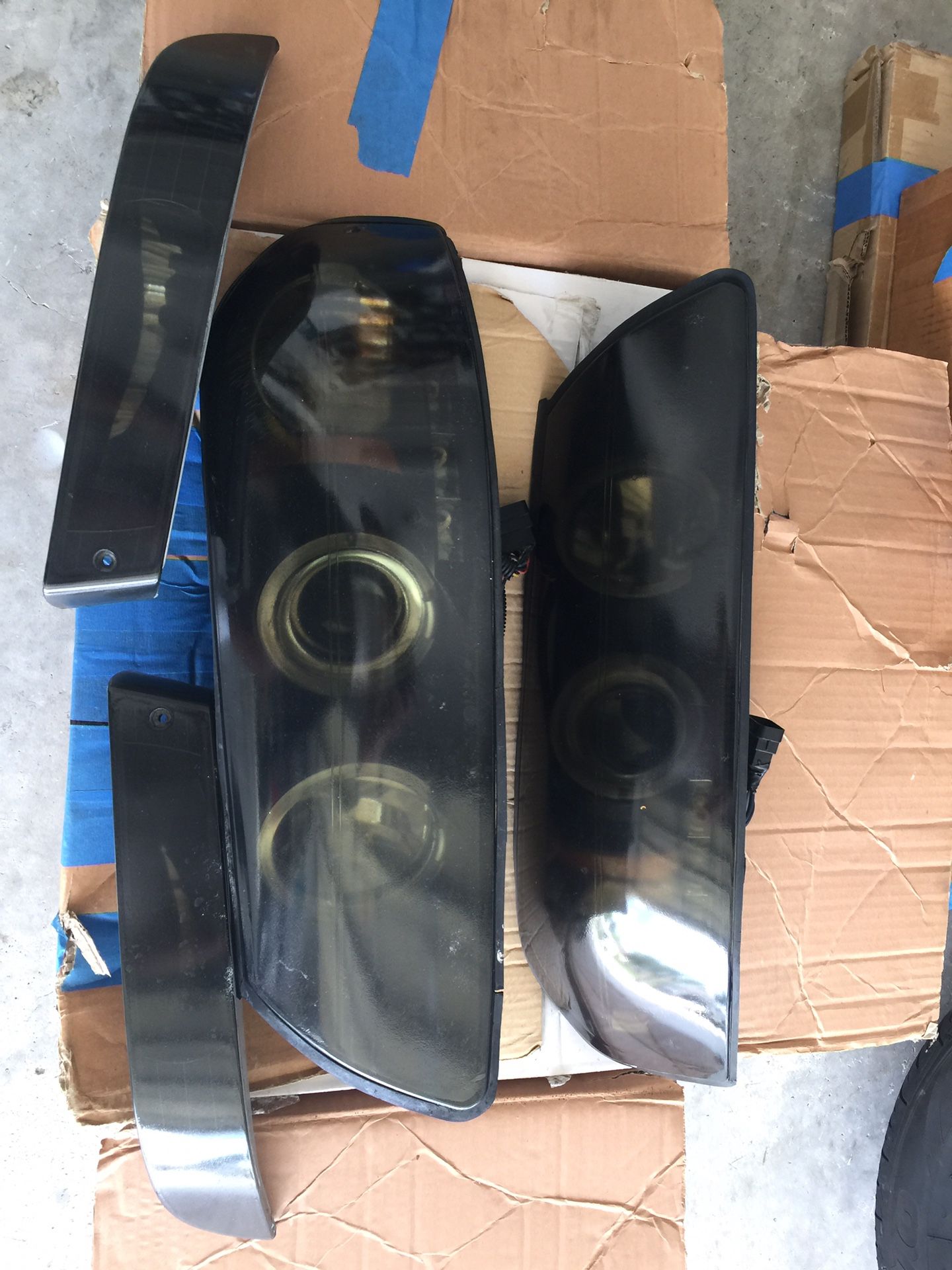 Headlights and fog lights for 2001 Chevy Impala
