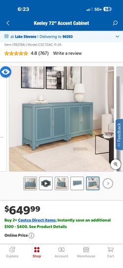 Keeley 72" Accent Cabinet