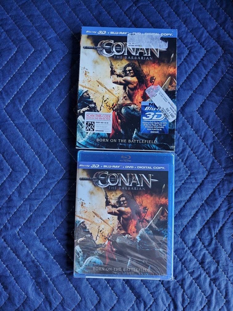Conan the Barbarian on 3D Blu-ray DVD + digital copy
