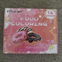 Food Coloring Set 16 Colors 