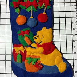Winnie The Pooh Christmas Stocking 