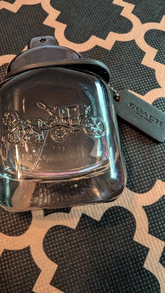 Coach For Men Eau de Toilette - 
1.3 FL .oz  (bottle  is  1/2 full )