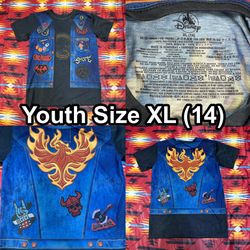 Disney Store Onward Barley Lightfoot Kids Costume T-Shirt Youth Size XL (14)