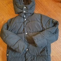 GAP boys kids puffer parka jacket Sz L -10