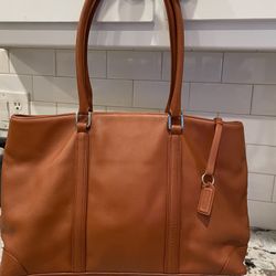 Coach Hamilton Vintage Italian Leather Tote Bag