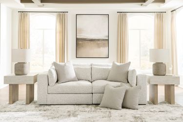 Ashbourne Estate Snowstone 2-Piece Sectional Sofa (Online Special Price)