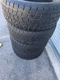 🛞4 TIRES SET 275/55/20 BIG FOOT