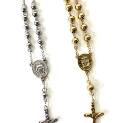 Bracelets Rosary Stainless Steel