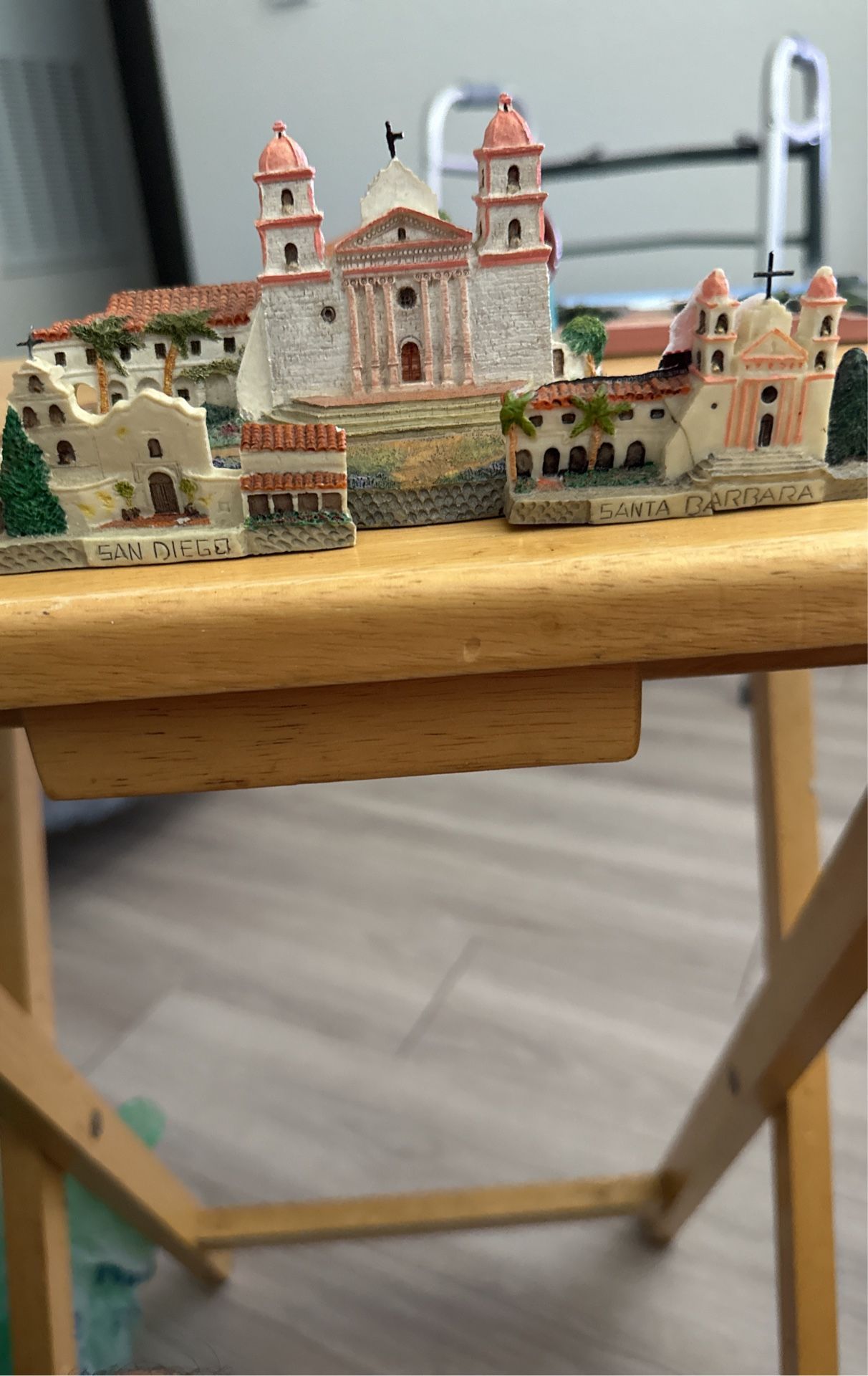 Ceramic church Village, Santa Barbara, San Diego