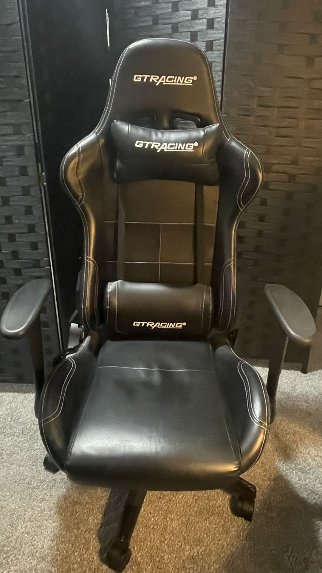 GTRacing gaming chair black