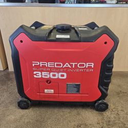 Predator 3500 Generator Super Quiet Inverter