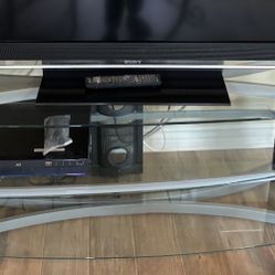 Glass Tv Table 
