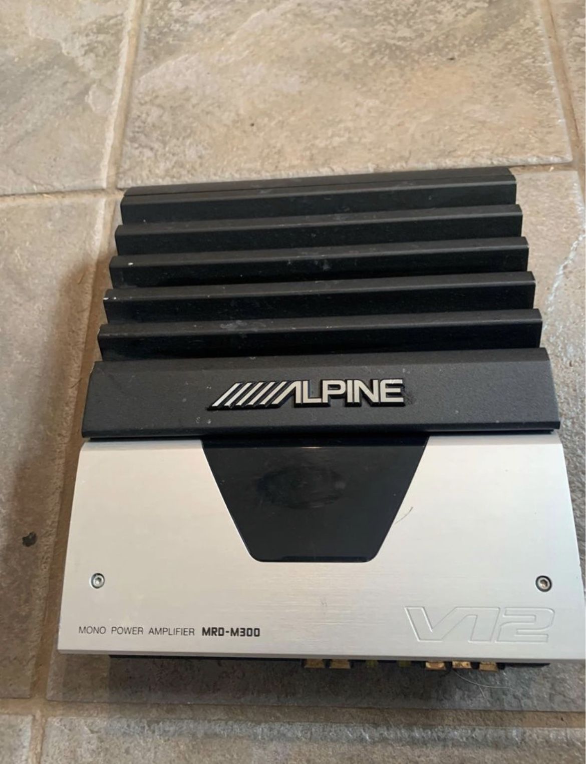 Alpine MRD M300 amplifier