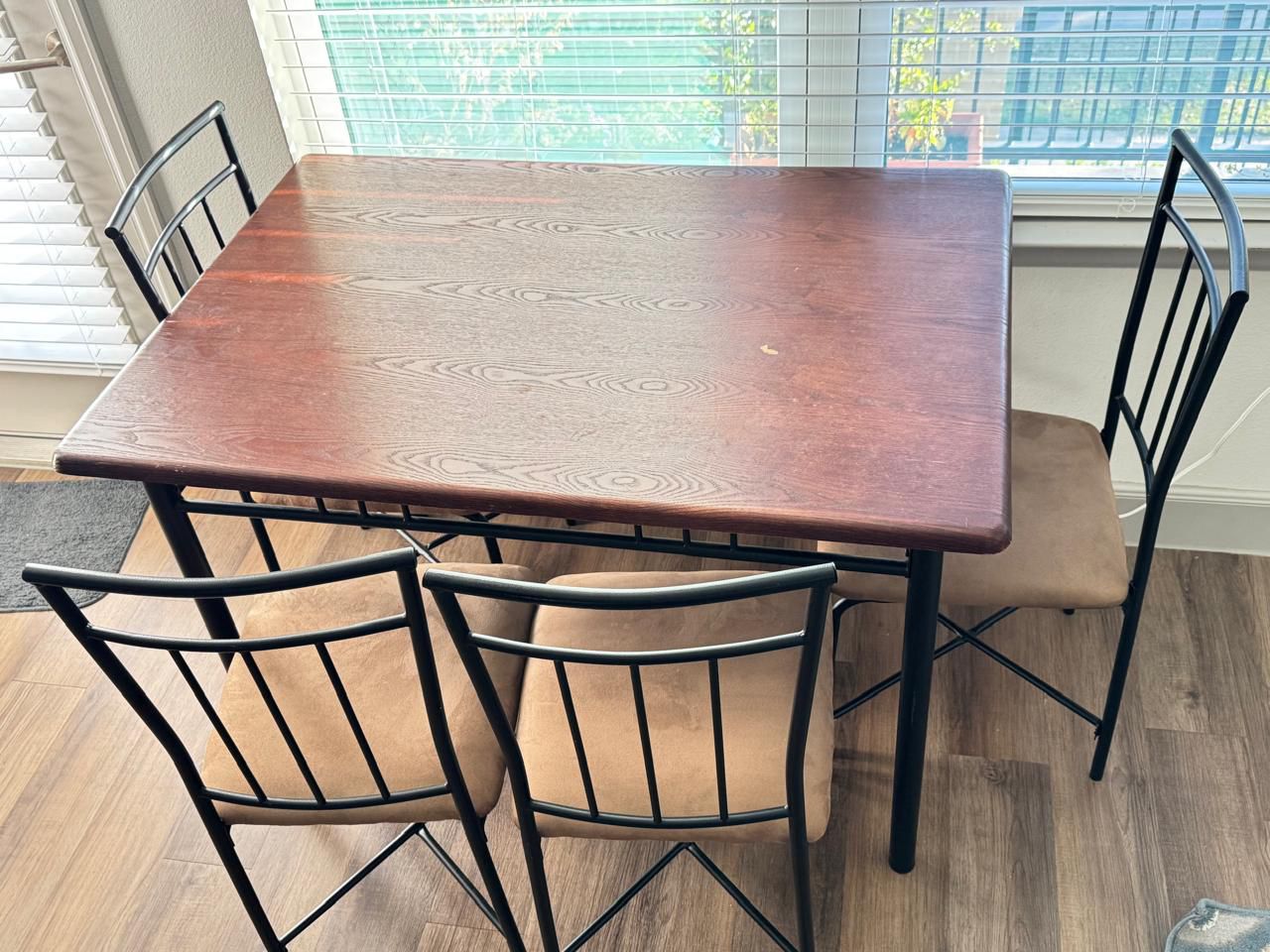 Dining table with 4 chairs