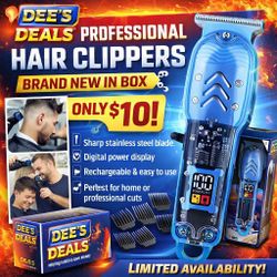 Professional Hair Clippers BRAND NEW $10