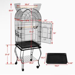 Brand New Parrot Cage with One Small Break. Fixable.
