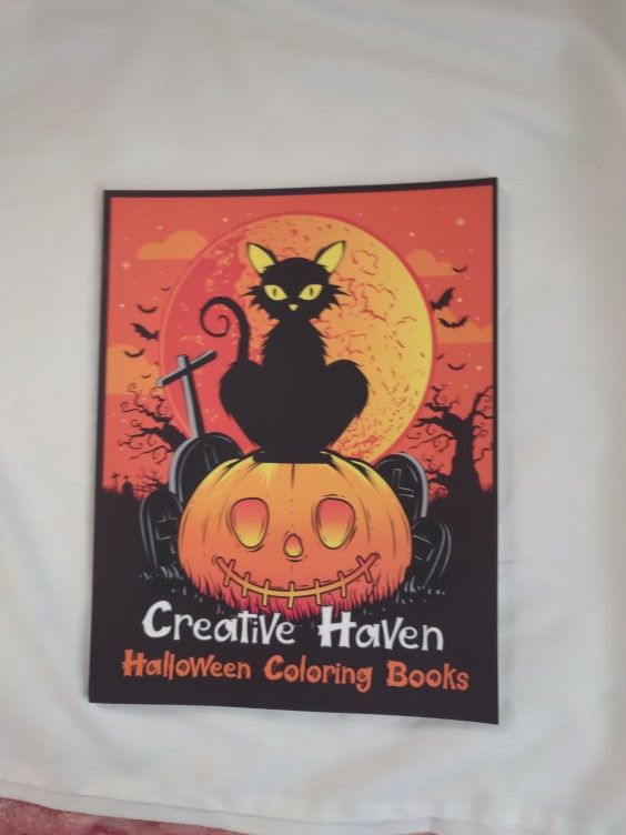 Creative Haven Halloween Coloring Book