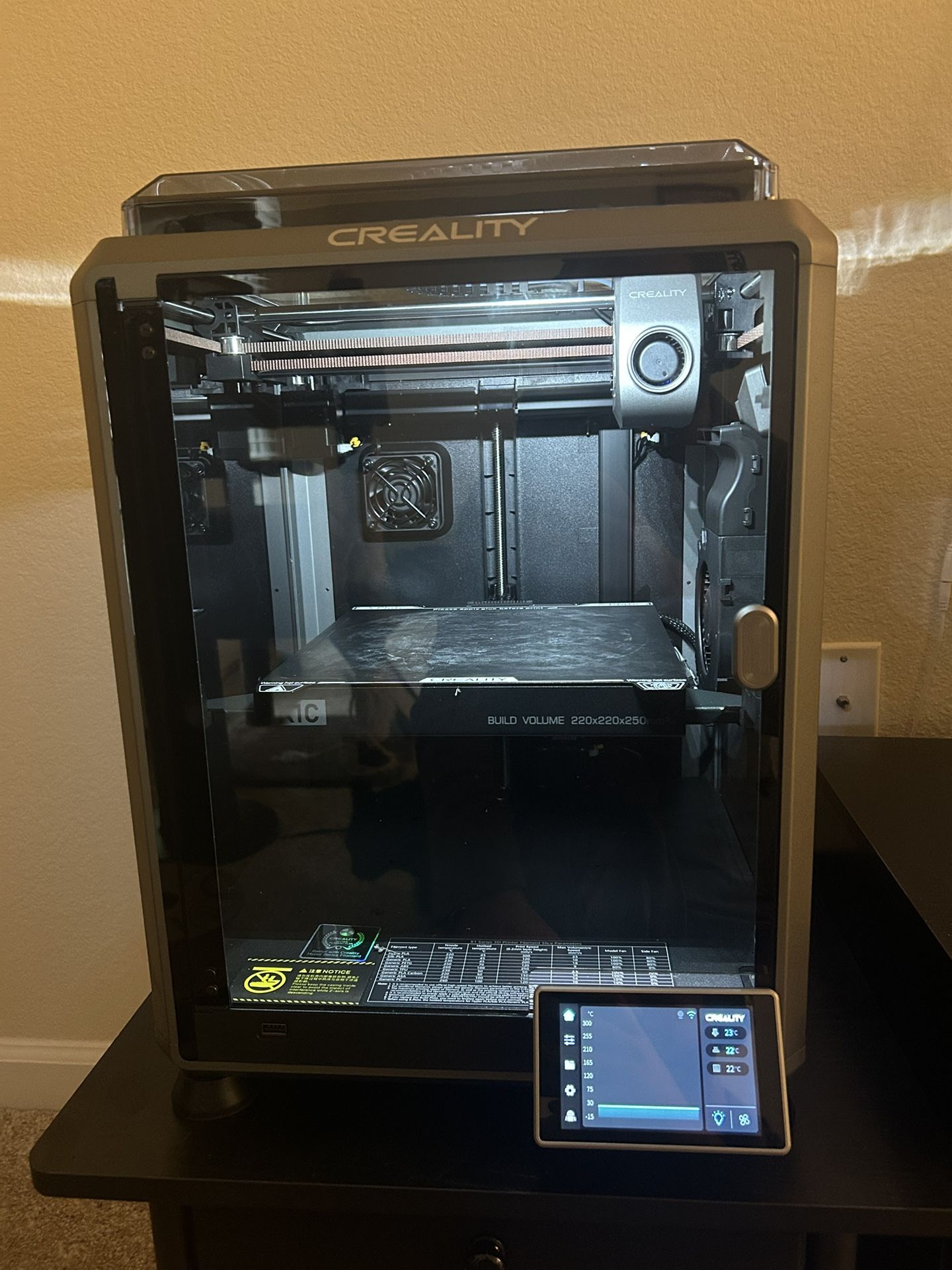 Creality K1C 3D Printer + Accessories