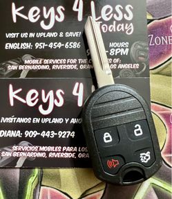 [$120 @ Pomona Indoor Swapmeet] 2001-17 Ford Mercury Key Remote Copy (Edge, Escape, F150, F250, F350, Expedition, Explorer, Flex, Freestar, Monterey, 