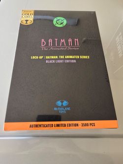 McFarlane Toys DC Direct Lock-Up Black Light Batman Animated Series