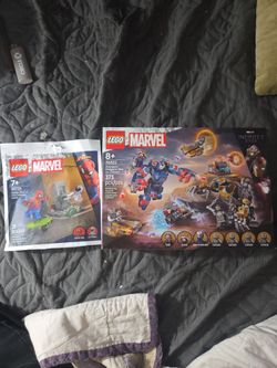 Lego Marvel Avengers Endgame Thor Vs Chitauri and Spiderman vs anti Venom Polybag