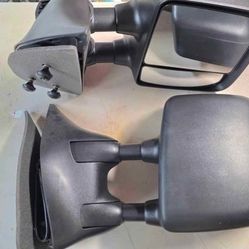 05-15 Nissan Frontier Towing Mirrors Espejos Retrovisores Tow
