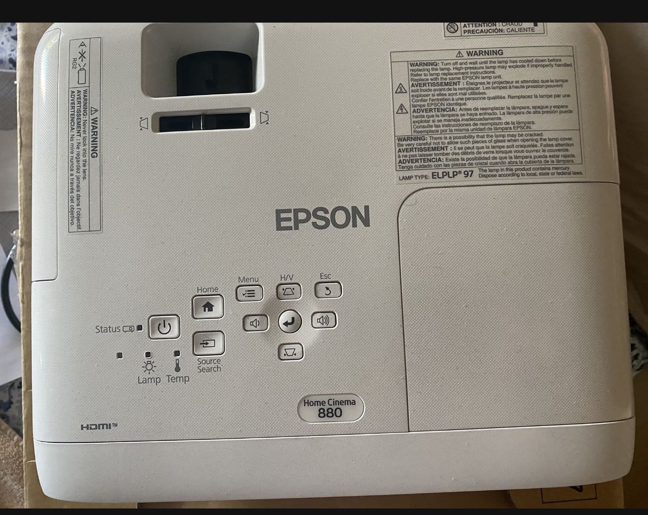 Projector Epson 880