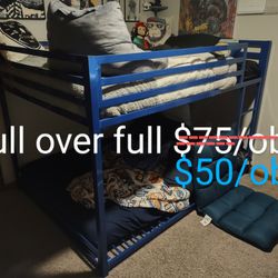 Full over full Bunk Bed