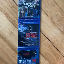 Get Out Crawl Storage 24 Blu ray Brand New & Sealed
