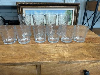 Set of 10 circleware glasses