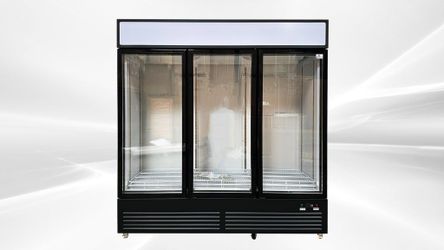 NSF 74 inches Commercial 3 Glass Door Refrigerator GDC-50