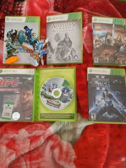 6 Xbox 360 Games 