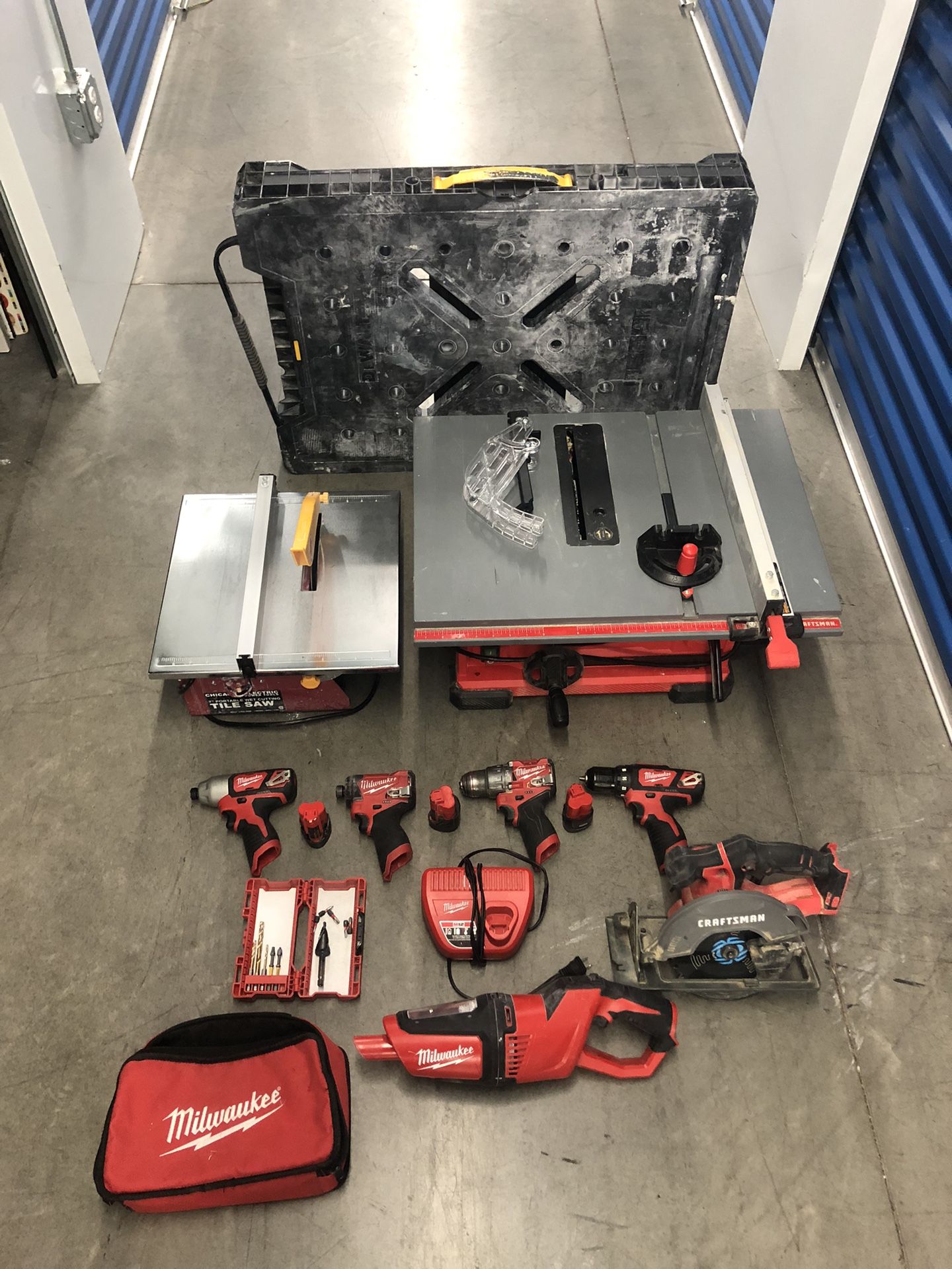 Milwaukee, Dewalt, Craftsman Tools!