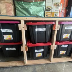 14/27 gallon storage bin