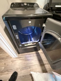 Samsung Front-Load Dryer /Top Load Washer Graphite Steel