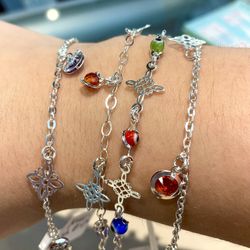 Protection! Sterling Silver Nudo de Bruja Bracelets - Multiple styles