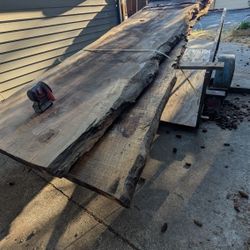 Double Live Edge Maple