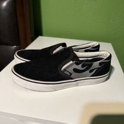 Vans Slip-On Flame Shoes