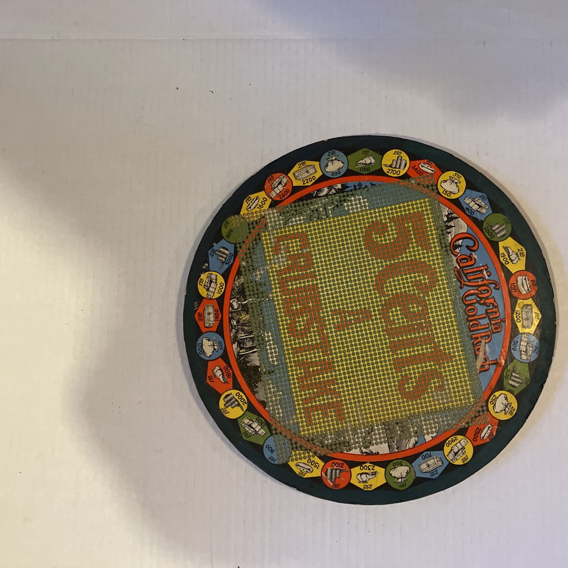 VINTAGE PUNCH BOARD