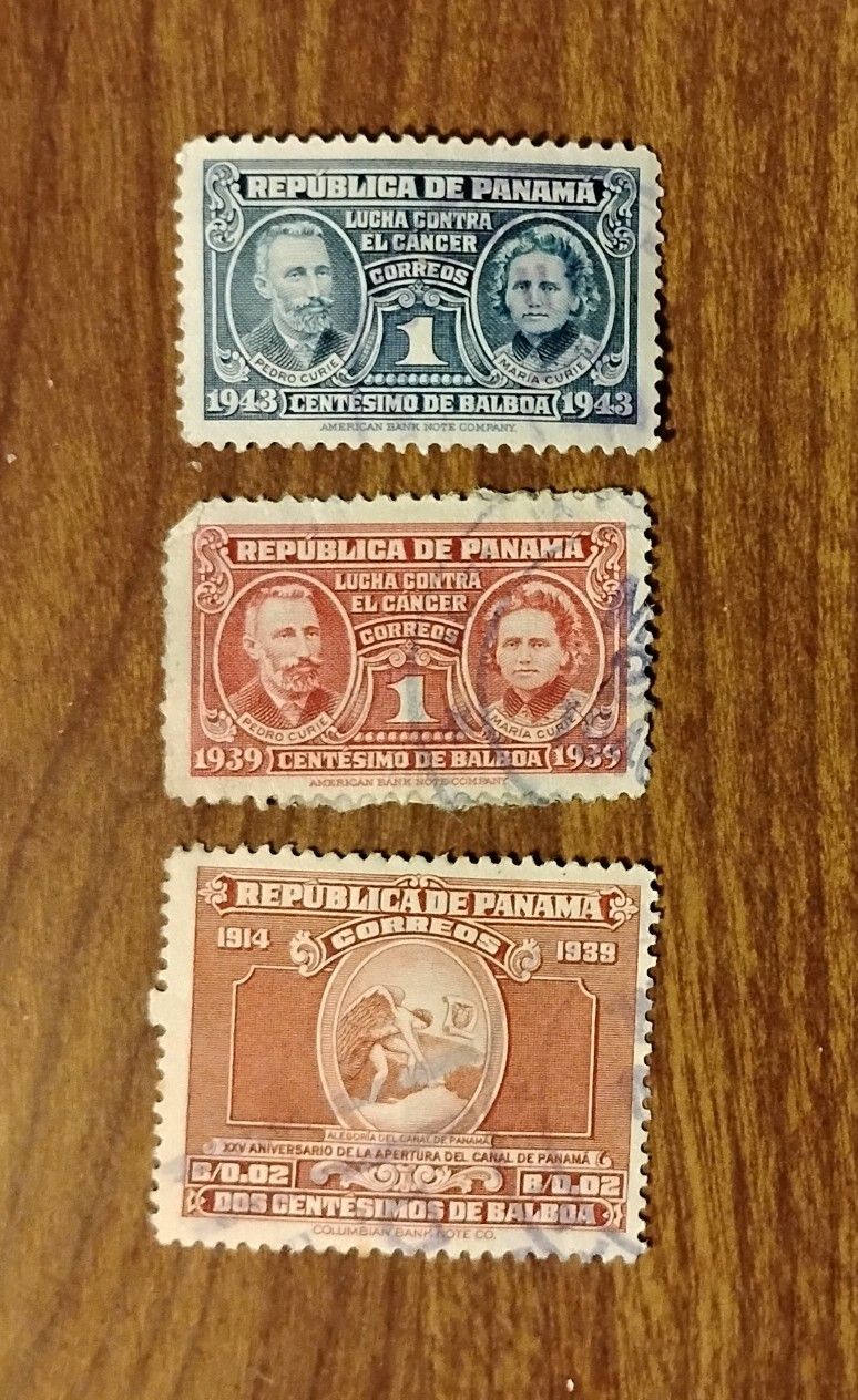Panama vintage stamps