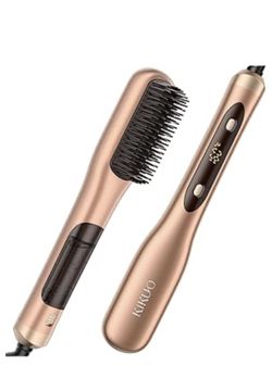Steam Hair Straightener Brush