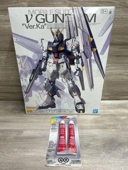 Bandai MG 1/100 RX-93 Nu Gundam Ver.Ka Master Grade Model Kit - NOB (PO1024033)