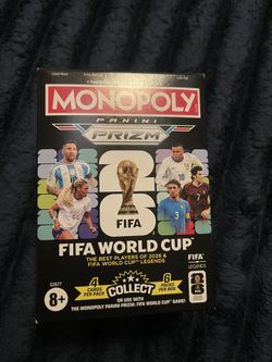 Monopoly Panini Prizm Box FIFA World Cup 2026