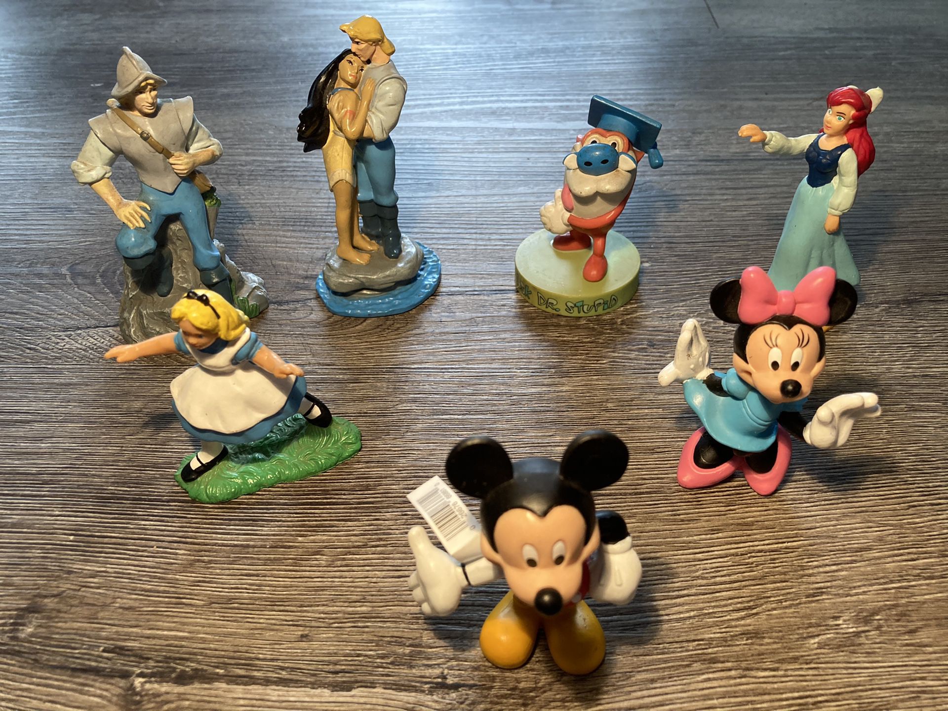 Rare vintage Disney and Nickelodeon figurines - 80s and 90s