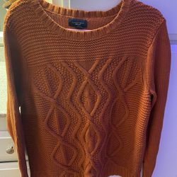 Burnt Orange Sweater 