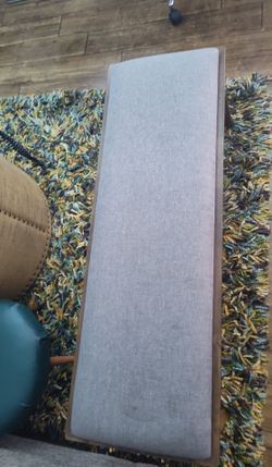 Coaster Furniture Alfredo 108083 Upholstered Dining Bench - Grey and Natural Walnut