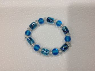 Blue bracelet
